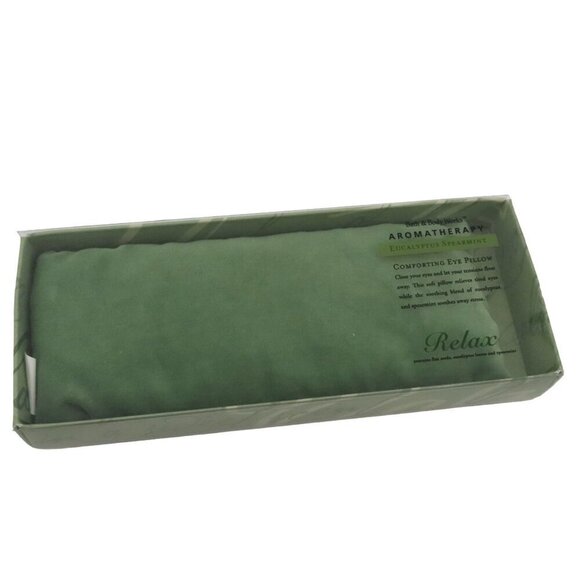 Bath and Body Works Aromatherapy Eucalyptus Spearmint Comforting Eye Pillow NEW